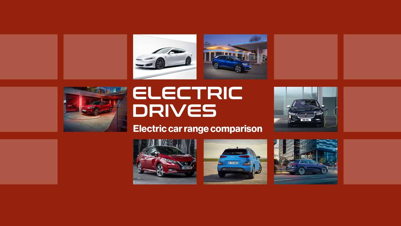 Electric car range comparison